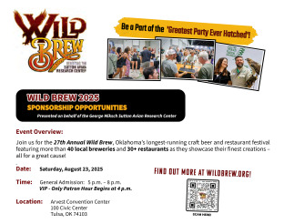 Wild Brew 2025 Sponsorship Opportunities